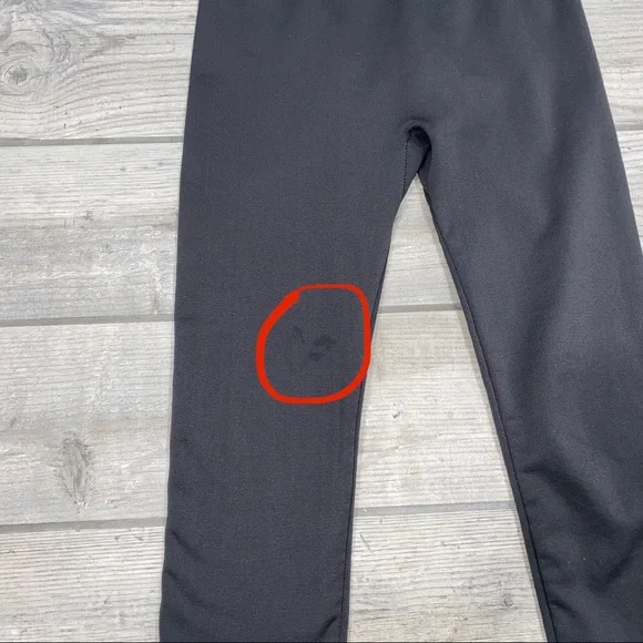 *Lowest possible price* | Dark Gray High Waisted New Mix Leggings - Picture 6 of 11